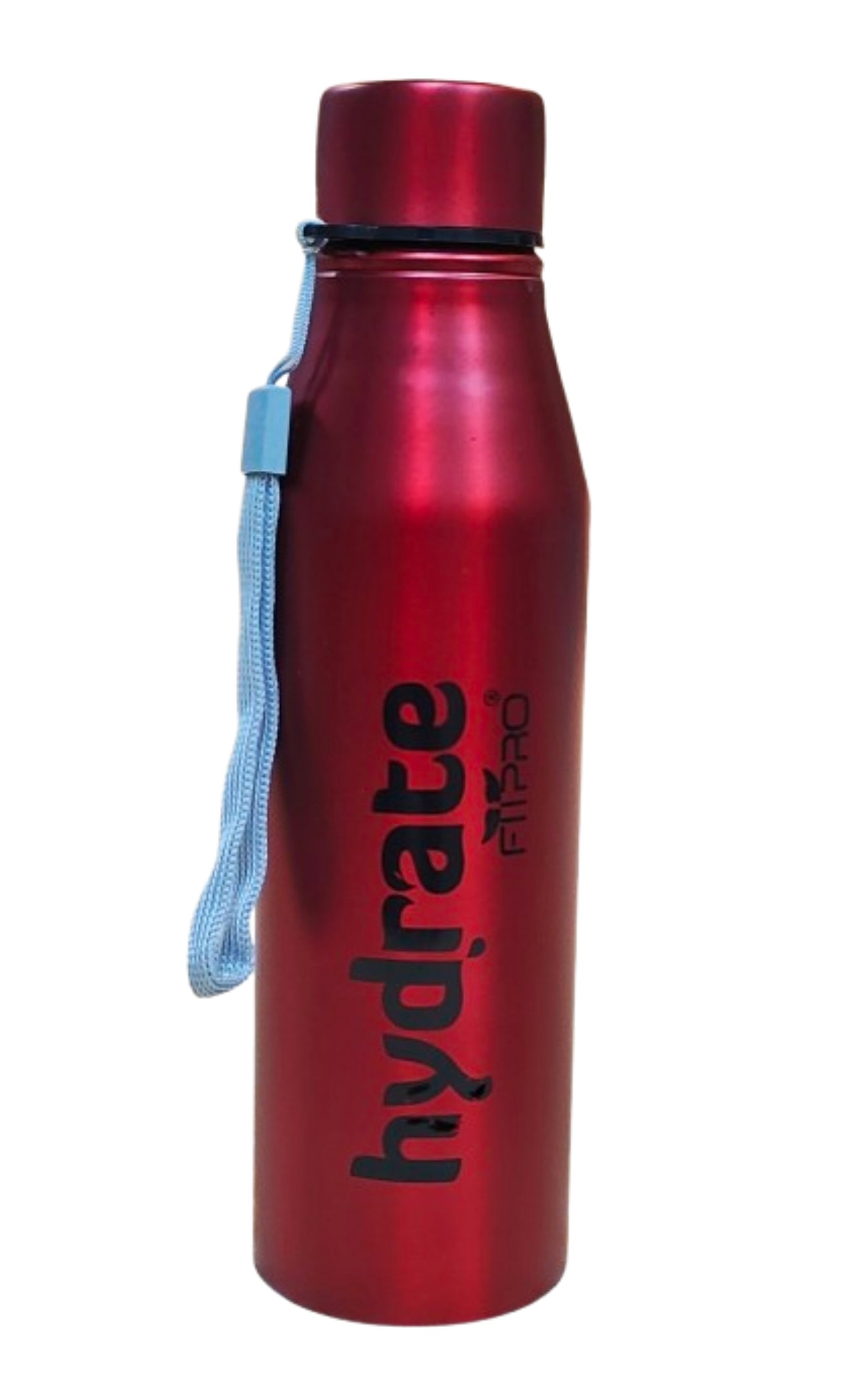 FitPro Hydrate 700ml Stainless Steel Water Bottle | Red Slim Bottle for Office, Travel & Daily Use