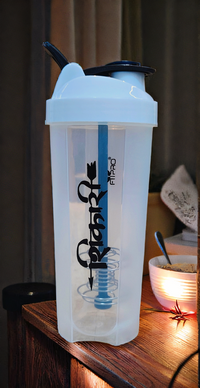 FITPRO Phantom Shaker Bottle 750ml – Gym Protein Shaker with Mixing Stick & Steel Ball | BPA-Free PP Plastic