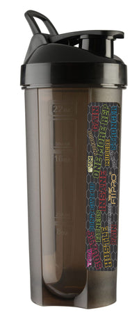 FITPRO Typhoon Premium Shaker Bottle 750ml – BPA-Free Gym Protein Shaker with Mixing Ball | Leak-Proof PP Plastic