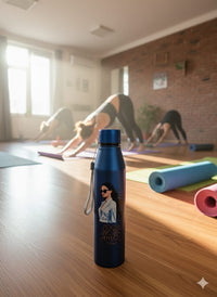 900ml Slim Stainless Steel “Boss Lady” Water Bottle – Premium Designer Personal Use Bottle with Screw Cap